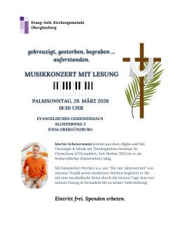 2026-03-29 - Musikkonzert mit Lesung