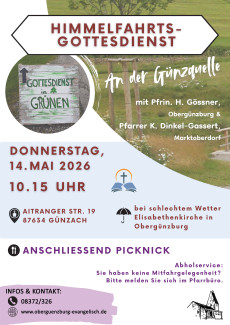 Himmelfahrts-Gottesdienst 2026